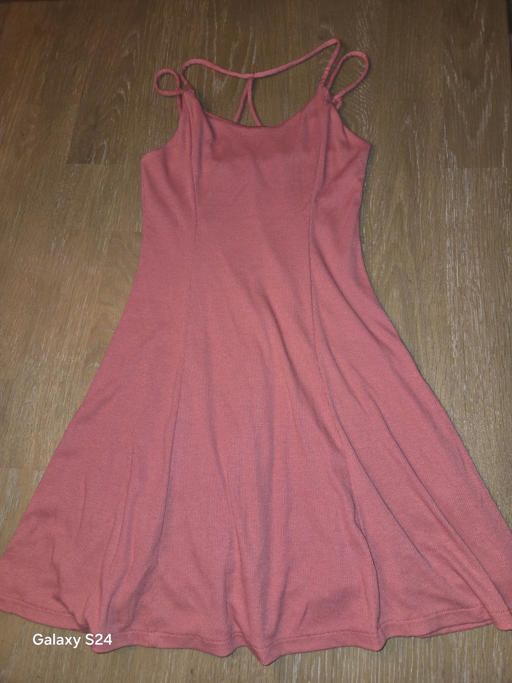 Aeropostale Coral Pink Sleeveless Mini Dress Sz XS